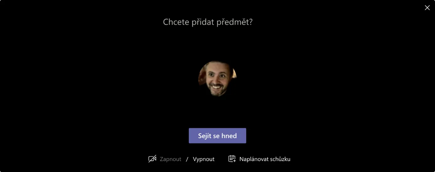 Snímek obrazovky k článku Jak na Teams schůzky z Teams (18)